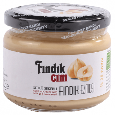 Fındıkcım Fındık Ezmesi, Sütlü 300 Gr